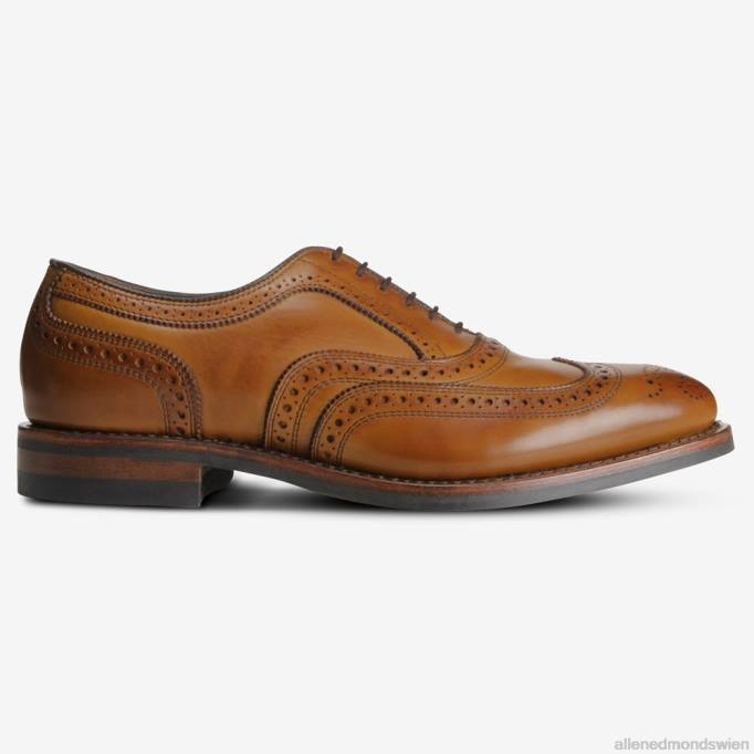 Allen Edmonds Schuhe D66B355 | Allen Edmonds Mcallister Wingtip Oxford-Kleiderschuh mit Dainite-Sohle Walnussbraun Männer