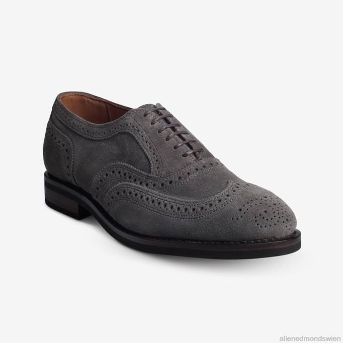 Allen Edmonds Schuhe D66B442 | Allen Edmonds Neumok Wildleder Wingtip Oxford grau Männer