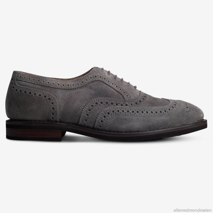Allen Edmonds Schuhe D66B442 | Allen Edmonds Neumok Wildleder Wingtip Oxford grau Männer
