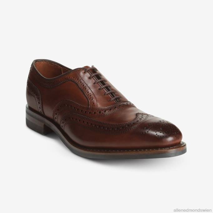 Allen Edmonds Schuhe D66B59 | Allen Edmonds Mcallister Wingtip Oxford-Kleiderschuh mit Dainite-Sohle dunkles Chili Männer
