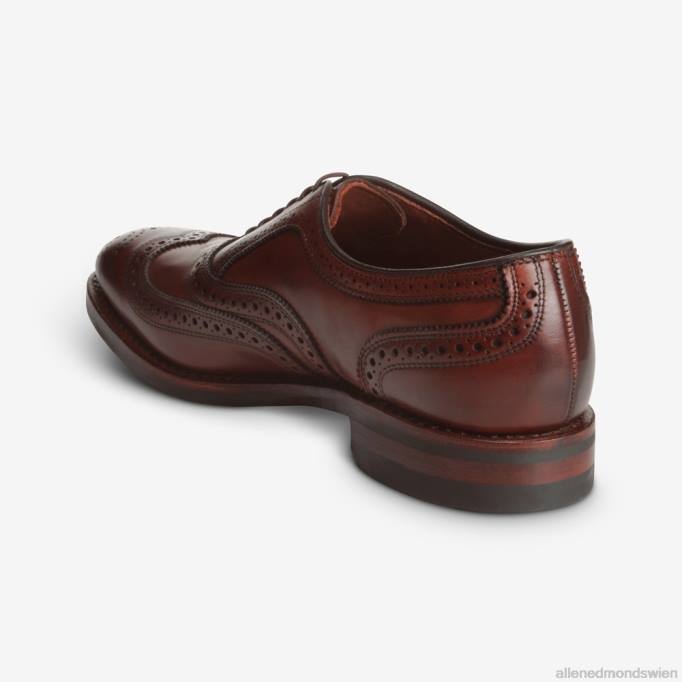 Allen Edmonds Schuhe D66B59 | Allen Edmonds Mcallister Wingtip Oxford-Kleiderschuh mit Dainite-Sohle dunkles Chili Männer
