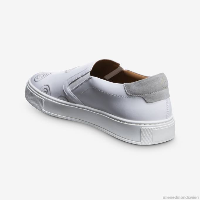 Allen Edmonds Schuhe D66B117 | Allen Edmonds Empada IV Slip-On-Sneaker von Armando Cabral Weiß Männer