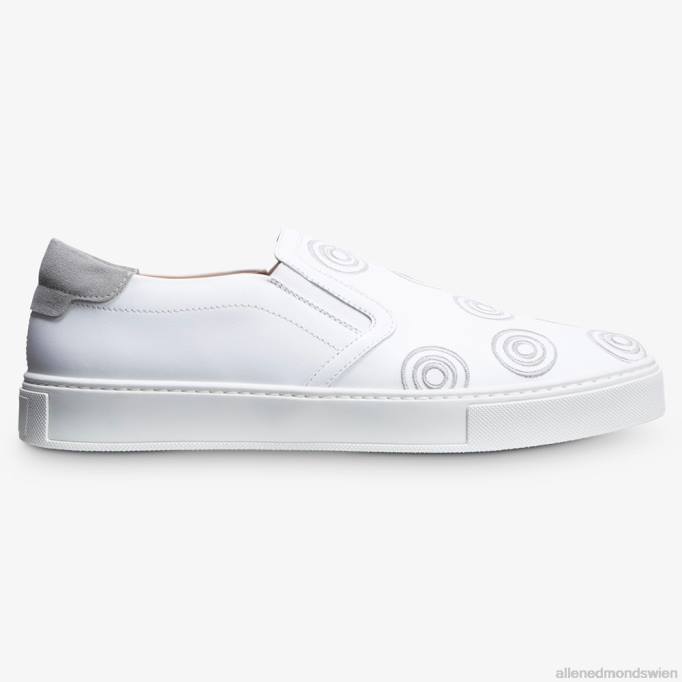 Allen Edmonds Schuhe D66B117 | Allen Edmonds Empada IV Slip-On-Sneaker von Armando Cabral Weiß Männer