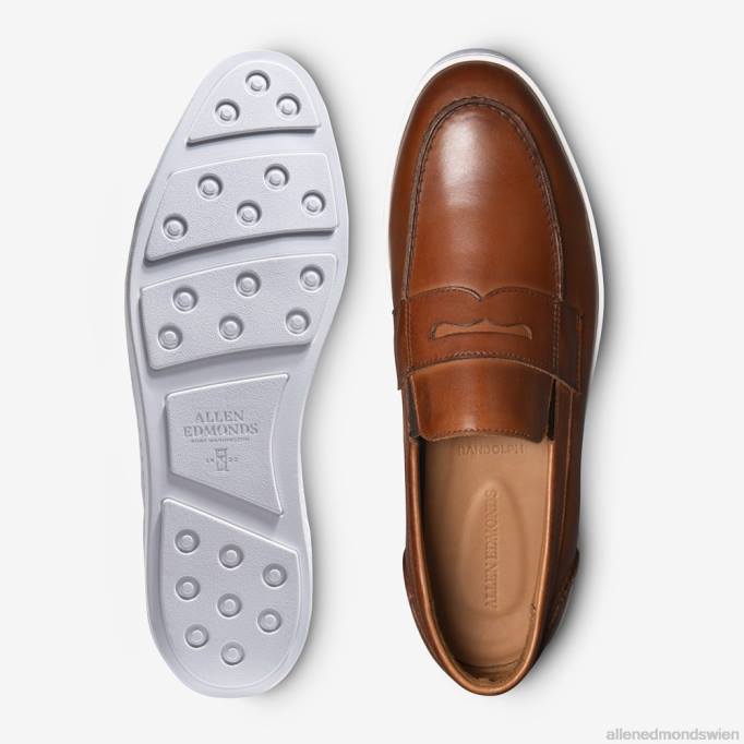 Allen Edmonds Schuhe D66B256 | Allen Edmonds Randolph Slip-On-Sneaker Chili Männer