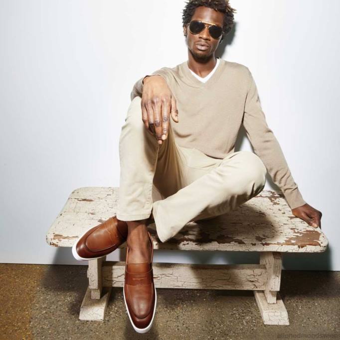 Allen Edmonds Schuhe D66B256 | Allen Edmonds Randolph Slip-On-Sneaker Chili Männer