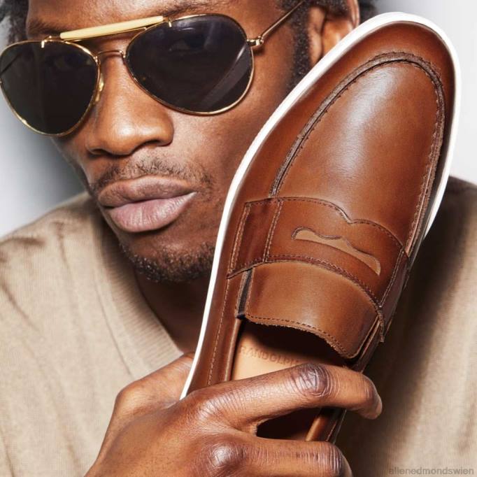 Allen Edmonds Schuhe D66B256 | Allen Edmonds Randolph Slip-On-Sneaker Chili Männer