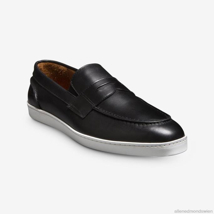Allen Edmonds Schuhe D66B257 | Allen Edmonds Randolph Slip-On-Sneaker Schwarz Männer