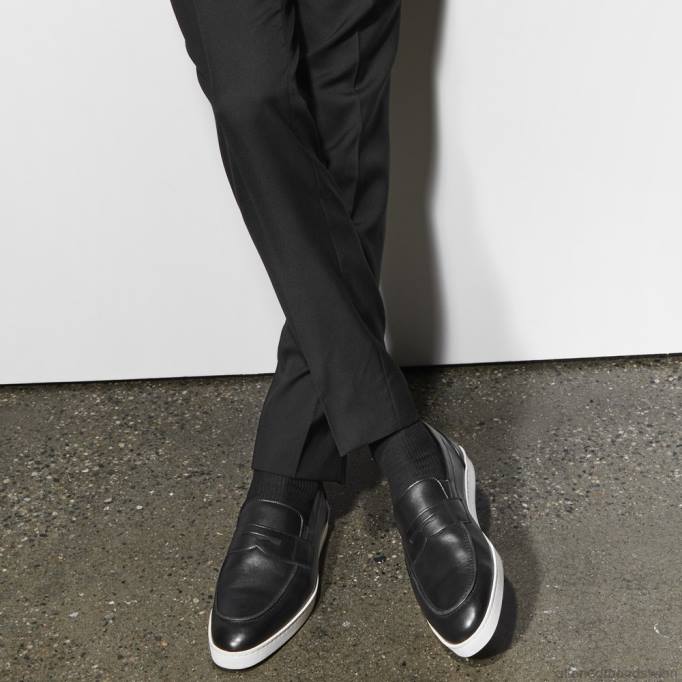 Allen Edmonds Schuhe D66B257 | Allen Edmonds Randolph Slip-On-Sneaker Schwarz Männer