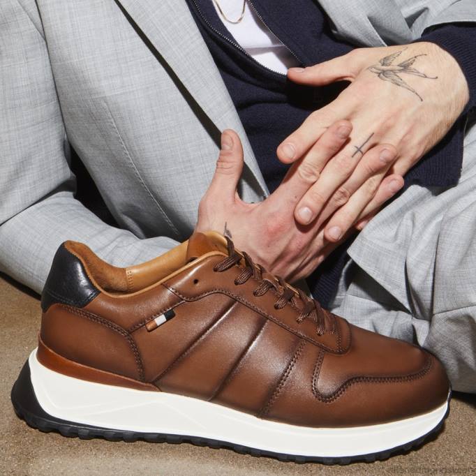 Allen Edmonds Schuhe D66B335 | Allen Edmonds Lawson-Schnürsneaker Kastanienleder Männer