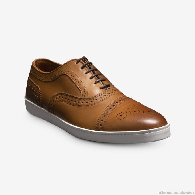 Allen Edmonds Schuhe D66B33 | Allen Edmonds Strand-Oxford-Kleid-Sneaker Walnussbraun Männer