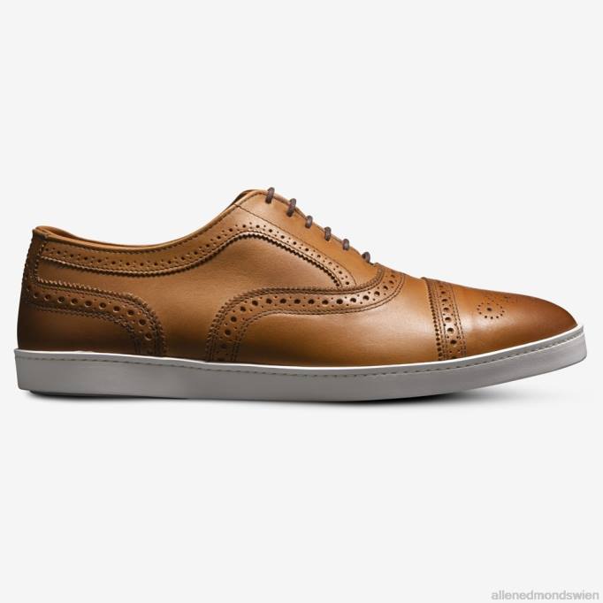 Allen Edmonds Schuhe D66B33 | Allen Edmonds Strand-Oxford-Kleid-Sneaker Walnussbraun Männer