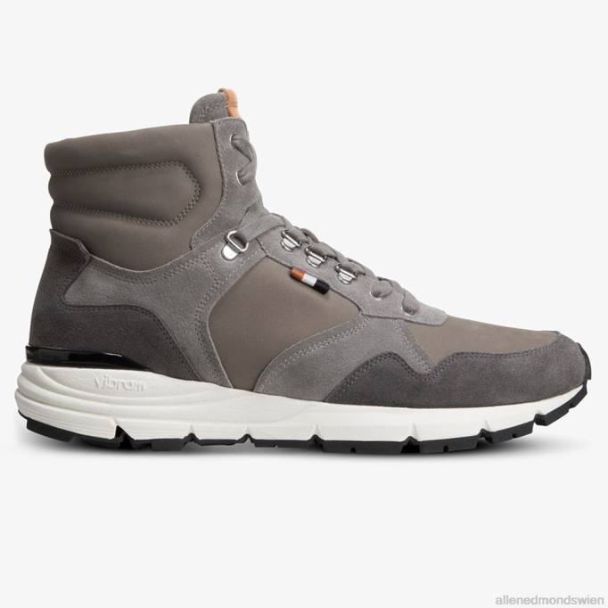 Allen Edmonds Schuhe D66B389 | Allen Edmonds Canyon wetterfester High-Top-Wander-Sneaker Magnet grau Männer