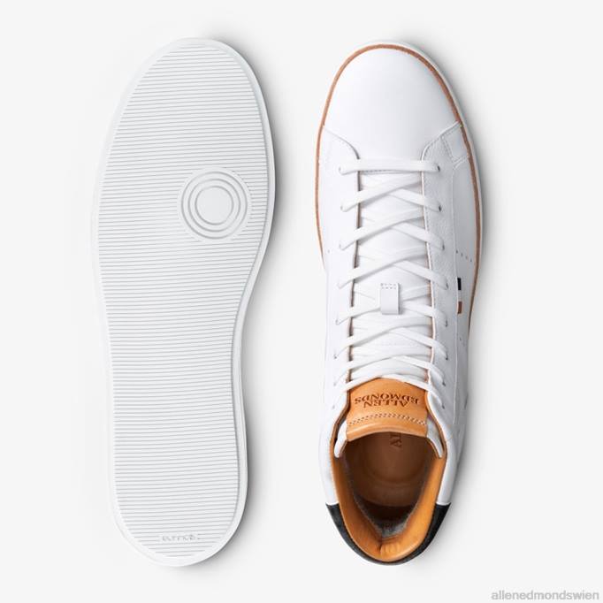 Allen Edmonds Schuhe D66B432 | Allen Edmonds Alpha High-Top-Sneaker Weiß Männer