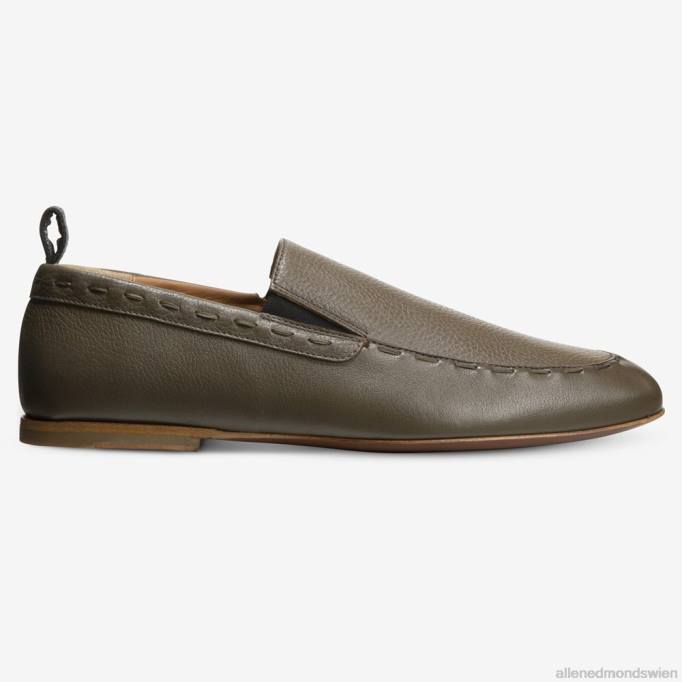 Allen Edmonds Schuhe D66B124 | Allen Edmonds Lässiger Bula-Loafer von Armando Cabral Olive Männer
