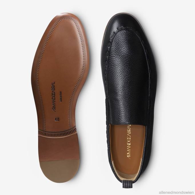 Allen Edmonds Schuhe D66B463 | Allen Edmonds Lässiger Bula-Loafer von Armando Cabral Schwarz Männer
