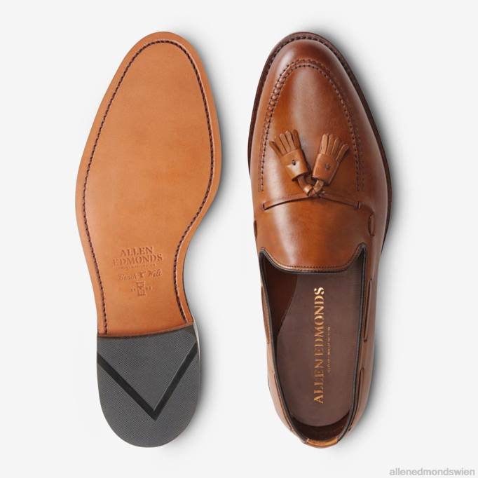 Allen Edmonds Schuhe D66B52 | Allen Edmonds Grayson-Quasten-Loafer Walnussbraun Männer
