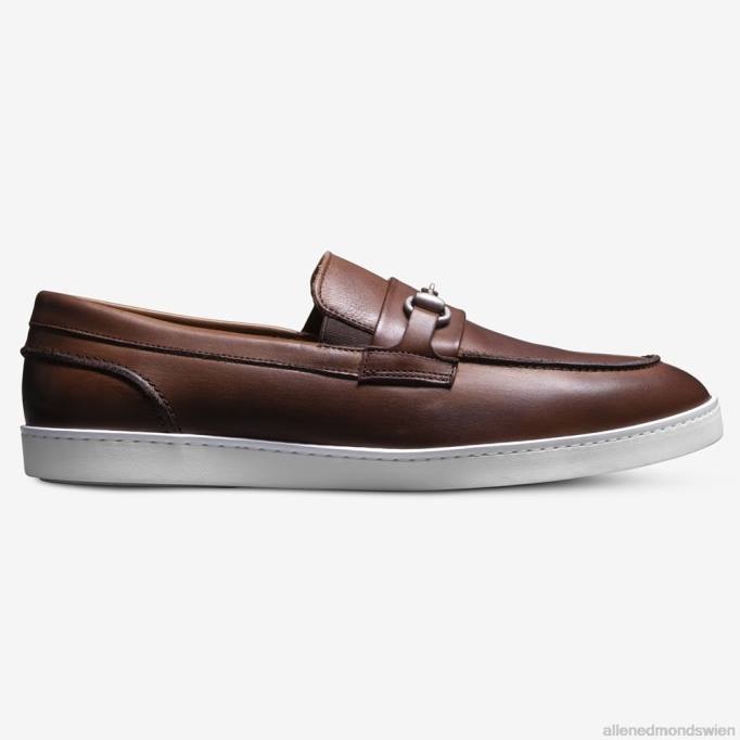 Allen Edmonds Schuhe D66B8 | Allen Edmonds Randolph Bit Slip-On-Sneaker Mahagonileder Männer