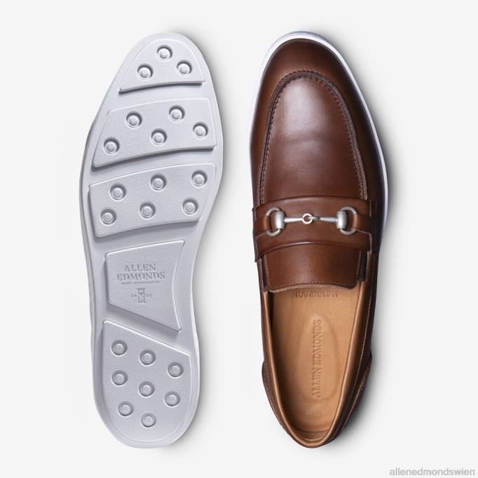 Allen Edmonds Schuhe D66B8 | Allen Edmonds Randolph Bit Slip-On-Sneaker Mahagonileder Männer