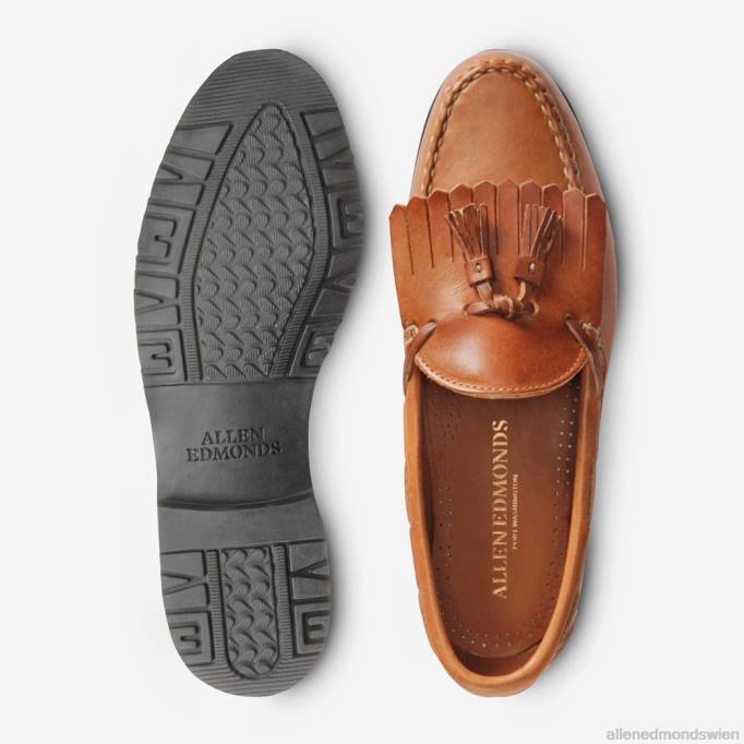 Allen Edmonds Schuhe D66B100 | Allen Edmonds Nashua-Loafer mit Quasten bräunen Männer