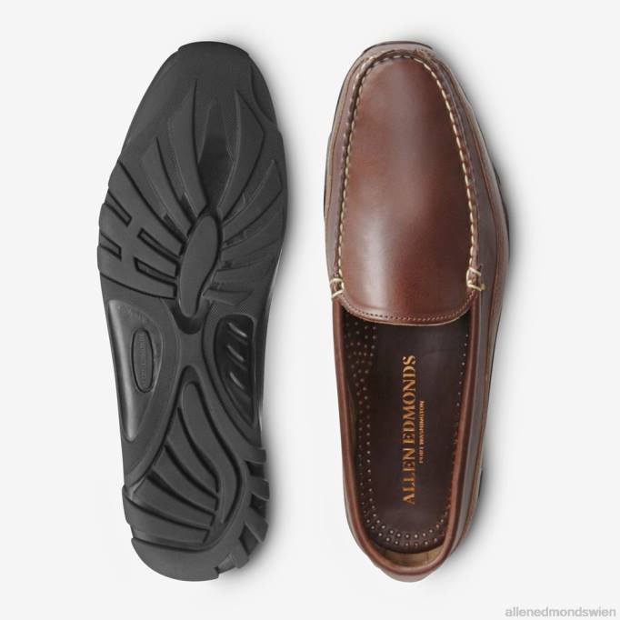 Allen Edmonds Schuhe D66B377 | Allen Edmonds Boulder venezianischer Fahrmokassin braun Männer