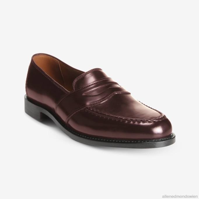 Allen Edmonds Schuhe D66B300 | Allen Edmonds Randolph Shell Cordovan Pennyloafer Burgunder Cordovan Männer