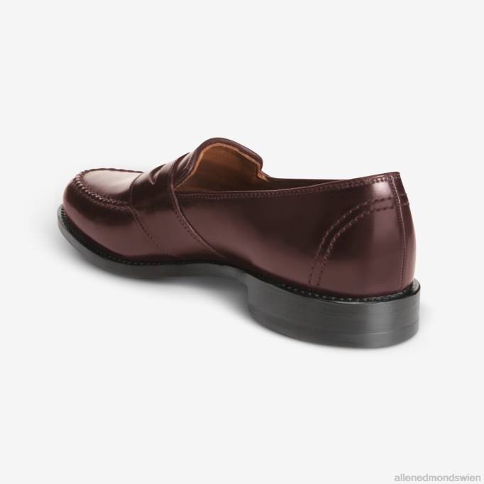 Allen Edmonds Schuhe D66B300 | Allen Edmonds Randolph Shell Cordovan Pennyloafer Burgunder Cordovan Männer