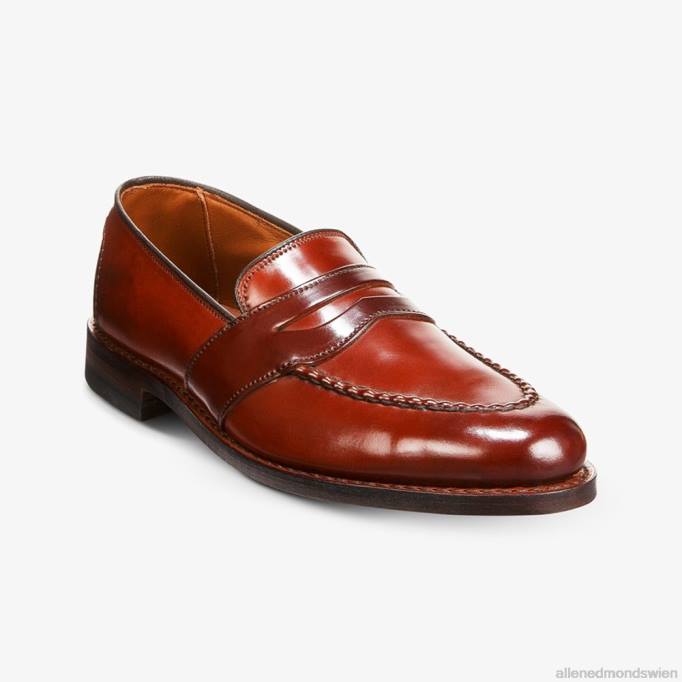 Allen Edmonds Schuhe D66B302 | Allen Edmonds Randolph Shell Cordovan Pennyloafer Chili-Cordovan Männer