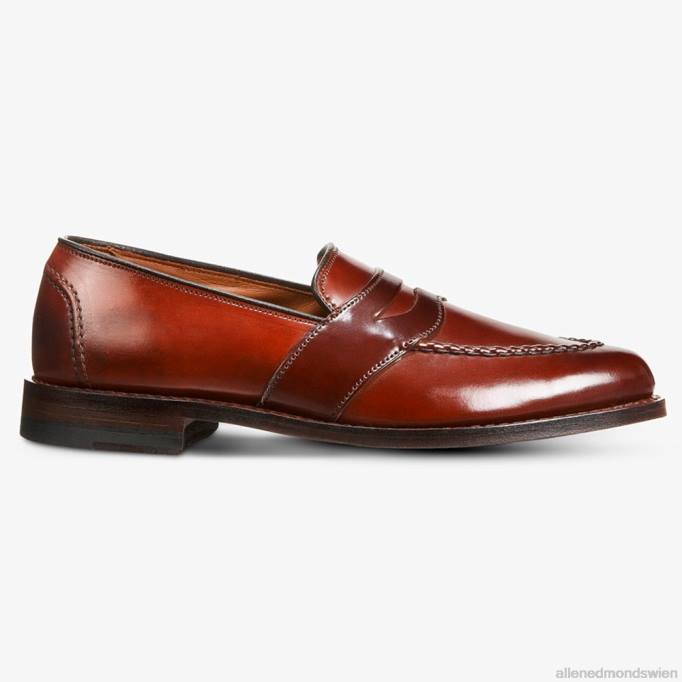 Allen Edmonds Schuhe D66B302 | Allen Edmonds Randolph Shell Cordovan Pennyloafer Chili-Cordovan Männer