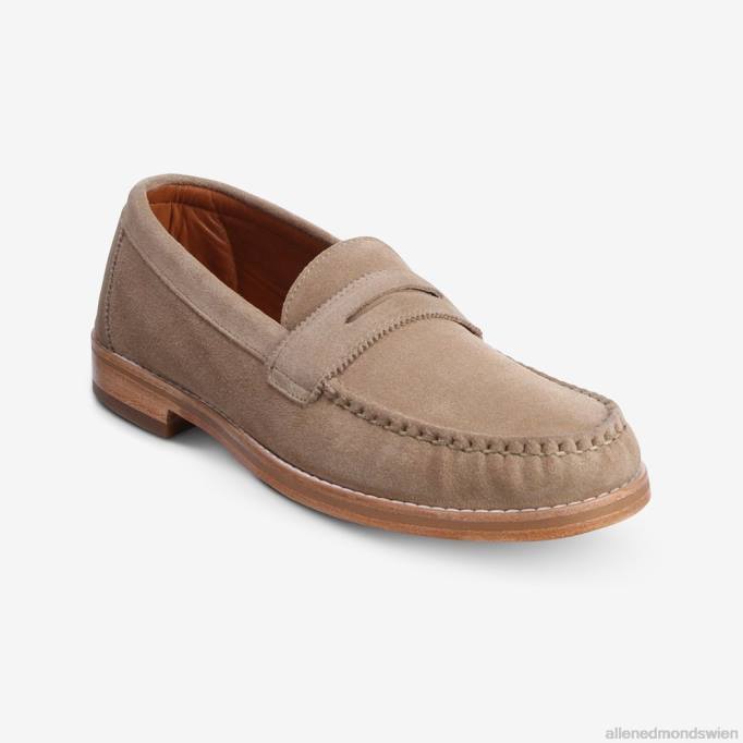 Allen Edmonds Schuhe D66B349 | Allen Edmonds Dylan Pennyloafer Knochenwildleder Männer