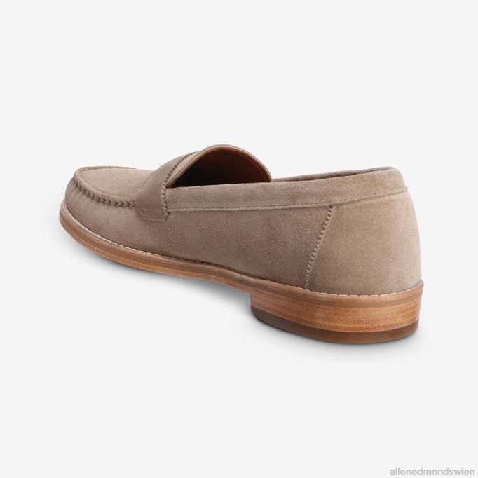 Allen Edmonds Schuhe D66B349 | Allen Edmonds Dylan Pennyloafer Knochenwildleder Männer