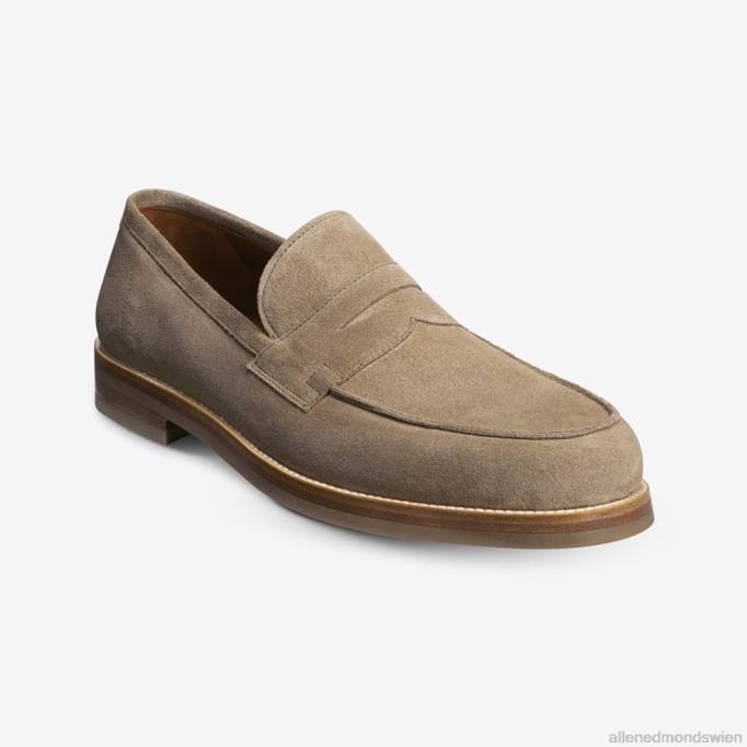 Allen Edmonds Schuhe D66B382 | Allen Edmonds Newton Pennyloafer Taupefarbenes Wildleder Männer