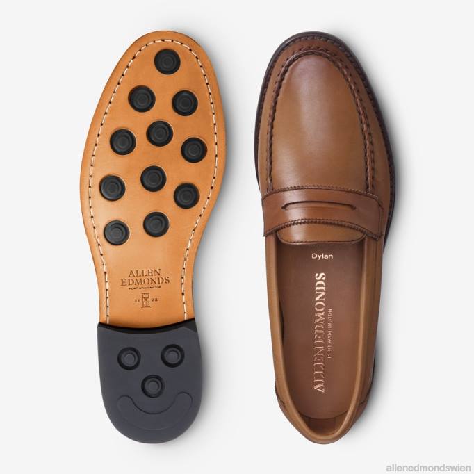 Allen Edmonds Schuhe D66B57 | Allen Edmonds Dylan Pennyloafer Walnussbraun Männer