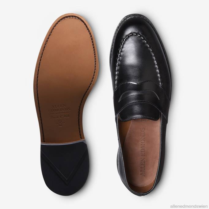 Allen Edmonds Schuhe D66B88 | Allen Edmonds Randolph Penny Loafer Schwarz Männer