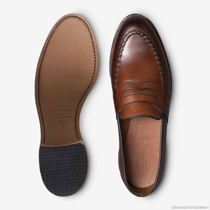 Allen Edmonds Schuhe D66B90 | Allen Edmonds Randolph Penny Loafer dunkles Chili Männer