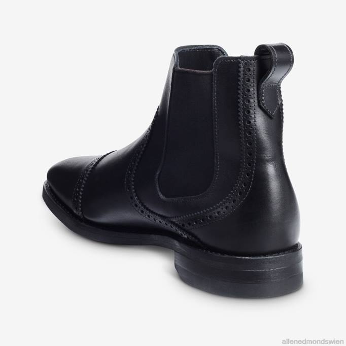 Allen Edmonds Schuhe D66B138 | Allen Edmonds Lombardischer Chelsea-Stiefel Schwarz Männer