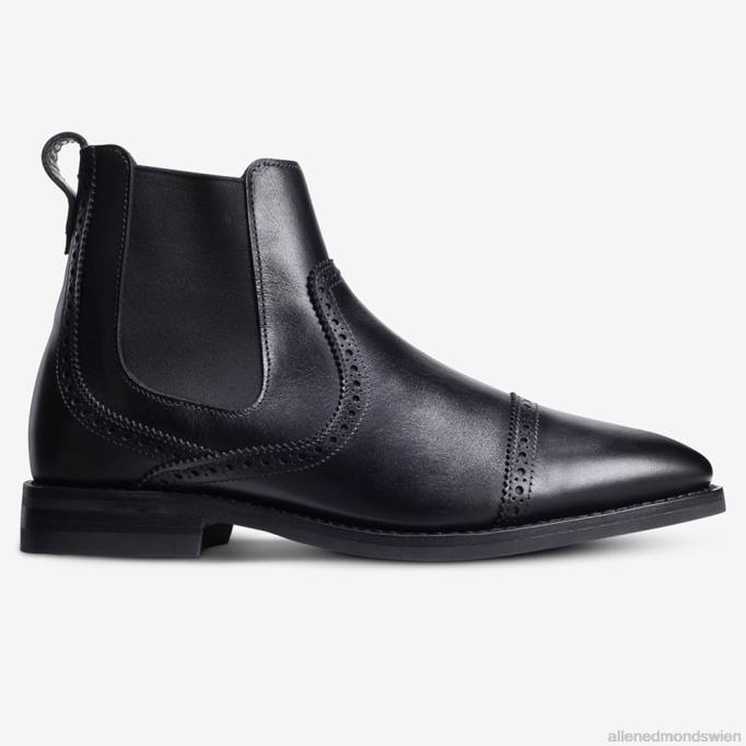 Allen Edmonds Schuhe D66B138 | Allen Edmonds Lombardischer Chelsea-Stiefel Schwarz Männer