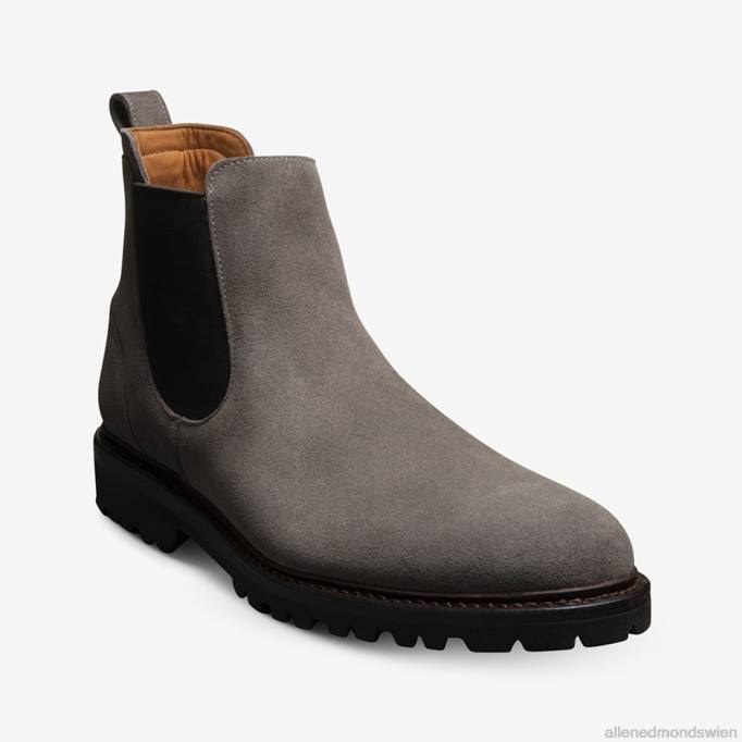 Allen Edmonds Schuhe D66B396 | Allen Edmonds Grafton Chelsea-Stiefel grau Männer