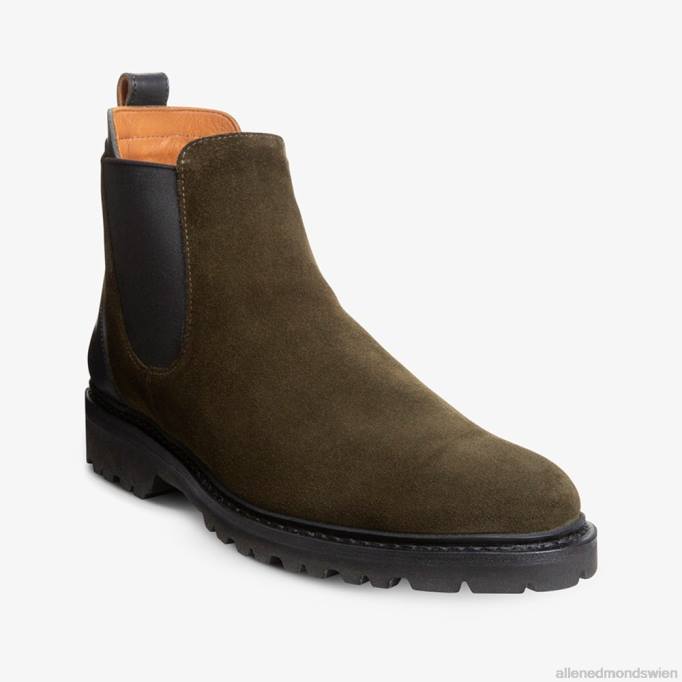 Allen Edmonds Schuhe D66B413 | Allen Edmonds Discovery Chelsea Boot Jagdgrün Männer