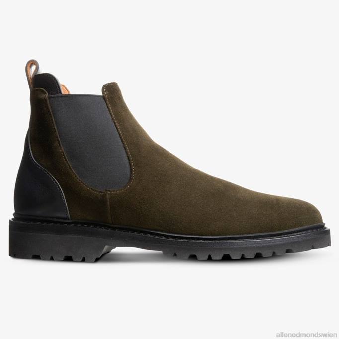 Allen Edmonds Schuhe D66B413 | Allen Edmonds Discovery Chelsea Boot Jagdgrün Männer