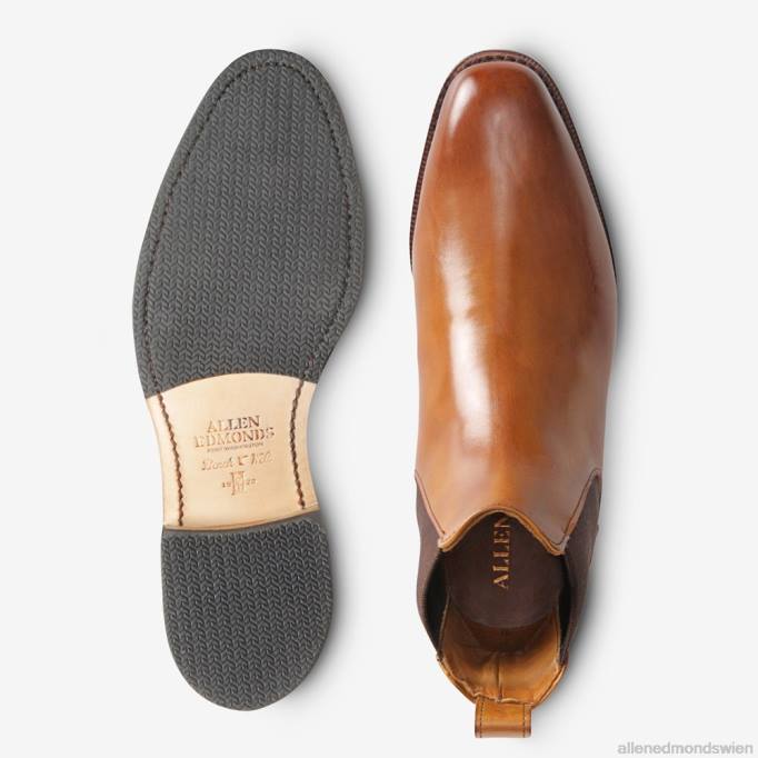 Allen Edmonds Schuhe D66B466 | Allen Edmonds Liverpool Chelsea-Stiefel Walnussbraun Männer