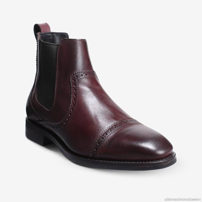 Allen Edmonds Schuhe D66B475 | Allen Edmonds Lombardischer Chelsea-Stiefel Merlot Männer