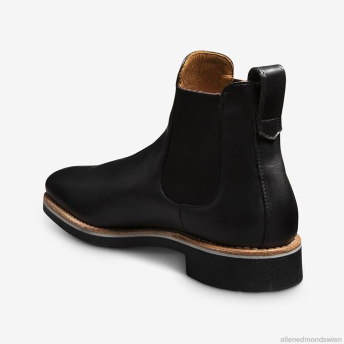 Allen Edmonds Schuhe D66B50 | Allen Edmonds Chelsea-Stiefel mit Liverpool-Signatur schwarzes Leder Männer