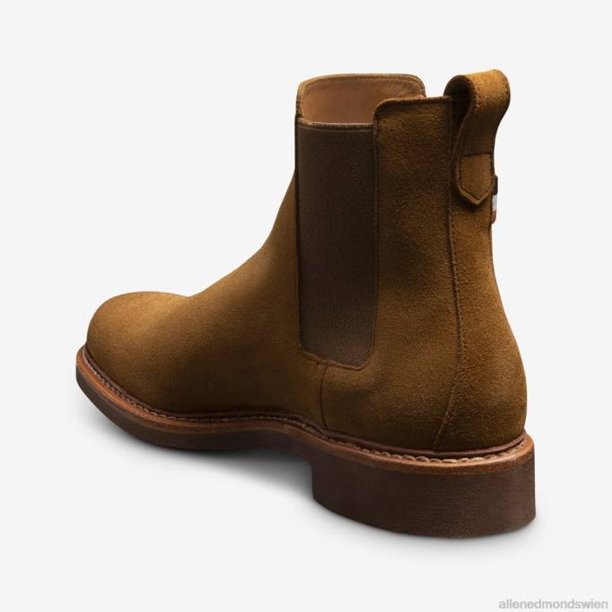 Allen Edmonds Schuhe D66B62 | Allen Edmonds Denali Chelsea-Stiefel braunes Wildleder Männer