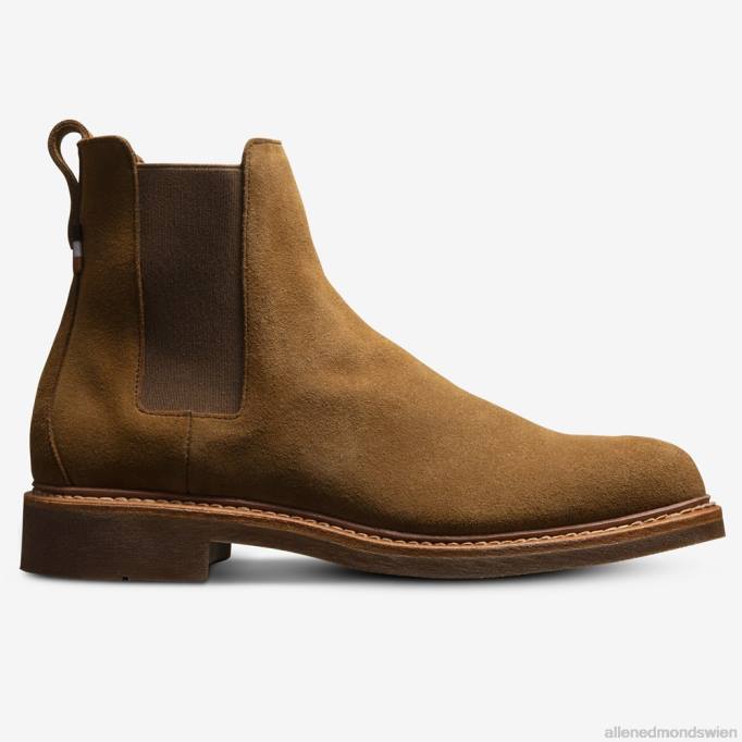 Allen Edmonds Schuhe D66B62 | Allen Edmonds Denali Chelsea-Stiefel braunes Wildleder Männer