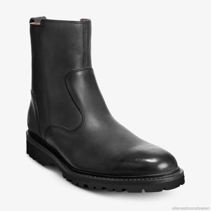 Allen Edmonds Schuhe D66B95 | Allen Edmonds Discovery Motorradstiefel Schwarz Männer