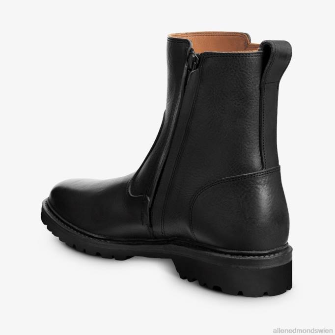 Allen Edmonds Schuhe D66B95 | Allen Edmonds Discovery Motorradstiefel Schwarz Männer