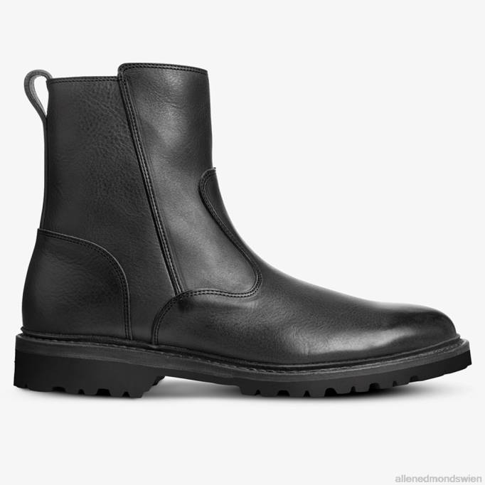 Allen Edmonds Schuhe D66B95 | Allen Edmonds Discovery Motorradstiefel Schwarz Männer