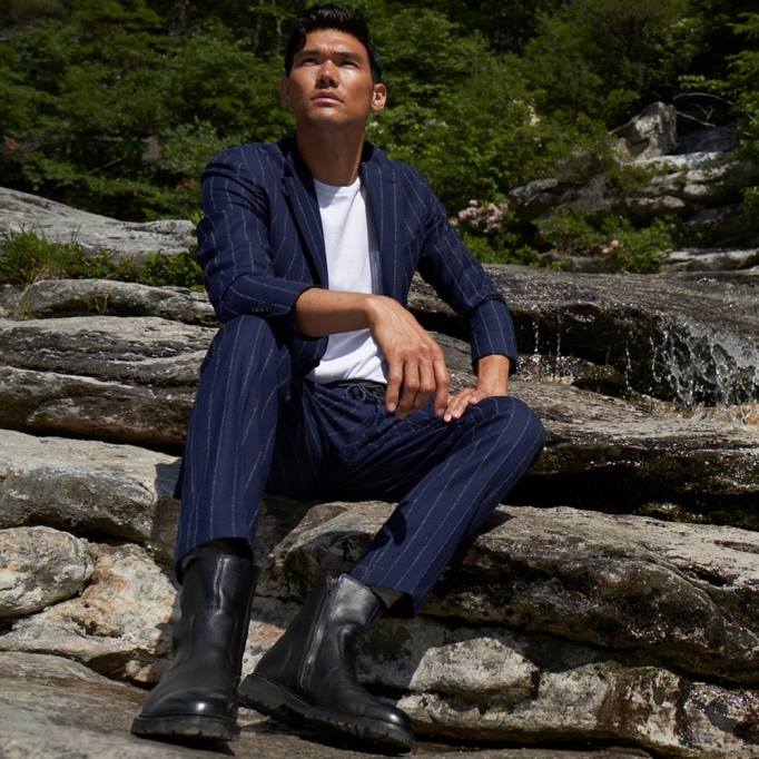 Allen Edmonds Schuhe D66B95 | Allen Edmonds Discovery Motorradstiefel Schwarz Männer