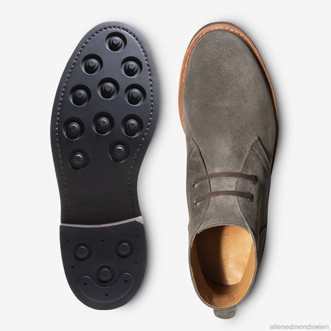 Allen Edmonds Schuhe D66B379 | Allen Edmonds Chukka-Stiefel von Chandler Piombo-Wildleder Männer