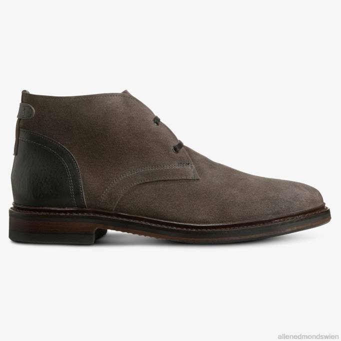 Allen Edmonds Schuhe D66B492 | Allen Edmonds Cyrus Chukka-Stiefel graues Wildleder Männer